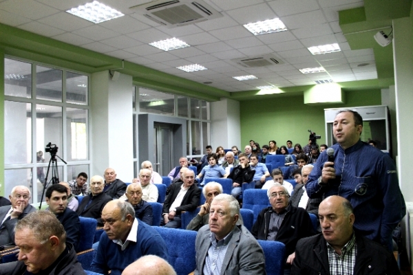 „ენერგეტიკული დამოუკიდებლობა და ჰიდროენერგეტიკის განვითარება“.